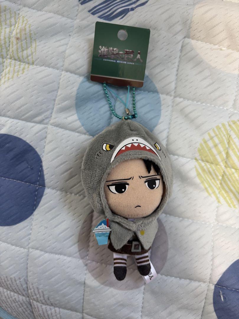 Attack On Titan Mascot Keychain Usj Levi