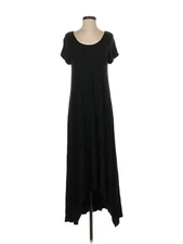 H By Halston Women Black Casual Dress XS