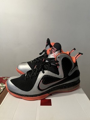 Size 12 - Nike LeBron 9 Bright Mango 2012 OG ALL / VNDS (Worn) 100% Authentic  