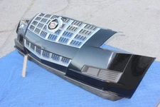 08-14 CADILLAC CTS FRONT BUMPER GRILL TRIM VALANCE BLACK ASSEMBLY GENUINE OEM