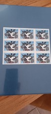 Bloc 9 Timbres FRANCE 1961 TABLEAUX de BRAQUE YT n° 1319 Neuf ★★ luxe