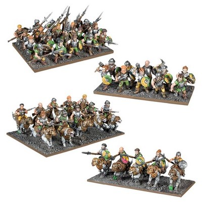 Mantic Entertainment Kings of War 4th Edition: Halfling Muster Battle Group