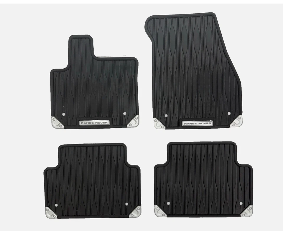 Juego de alfombrillas de goma para todo tipo de clima Range Rover Evoque LHD 2019-2026 VPLZS0700 Foto 2 de 3