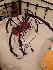 Animated 30 In Spider Celebrate It Halloween Purple Red