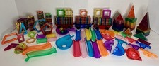 300 Mixed Lot Magna Tiles, Picasso, Magformers Magnetic Building Blocks STEM