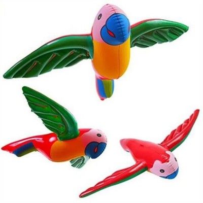 Flying Inflatable Cute Parrot Hawaiian Summer Tropical Theme Beach Pool Party