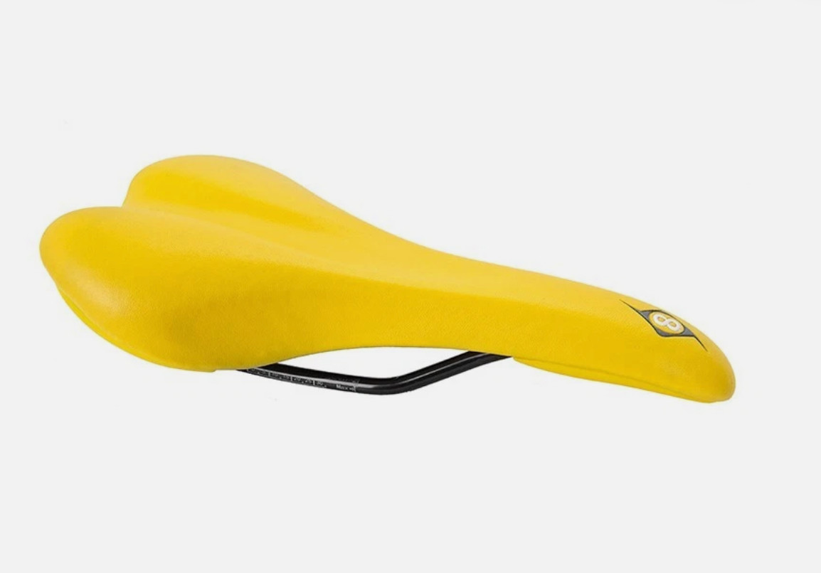 ORIGIN 8 PRO  FIXIE TRACK/ ROAD BIKE SEAT  - YELLOW