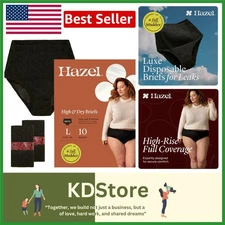 Disposable Women’s High-Waist Postpartum & Incontinence Underwear - Large, Ul...