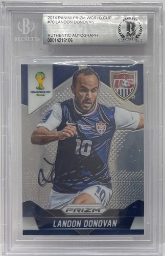 Landon Donovan #70 2014 Panini Prizm World Cup card
