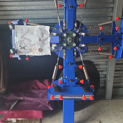 #ad INTBUYING Micro Registration Manual 4 Color 1 Station Screen Printing Press $100.00