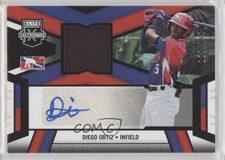 2023 Elite Extra Edition DPL Material Signatures 103/199 Diego Ortiz Auto 0s55