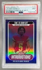 7283 Jayden Daniels 2024 Panini Absolute #I-JDS Blue Introductions /50 PSA 9