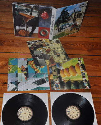 OASIS: be here now [RARE 2x VINYL LP BOX SET Fanclub 1st press], Creation 1997
