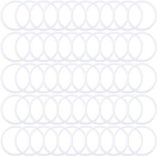 50 Pcs 3 Inch Dream Catcher Rings Macrame Hoops for DIY Crafts