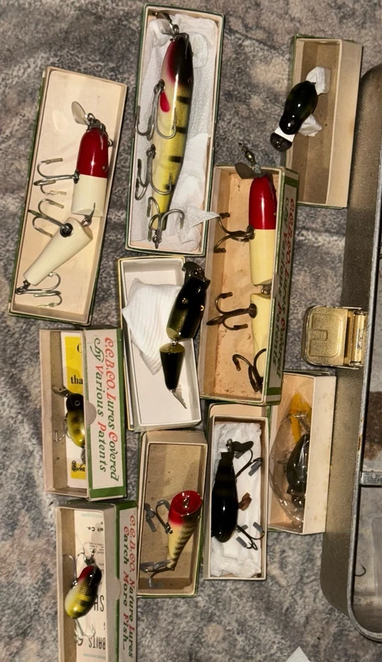 Creek Chub Fishing Lures And Tackle Box - Image 4 of 4