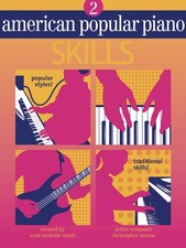 American Popular Piano Skills Level 2 Learn How to Play Music Lessons Book