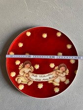 Thun Al Volo Natale Kuchenteller Tortenplatte rot Engel Weihnachten Deko