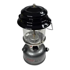 Coleman  Powerhouse Dual Fuel Lantern 295-700T (01/96) With Globe USA NICE
