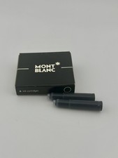 Montblanc Fountain Pen Ink Cartridges Black 6 Pack No.18275