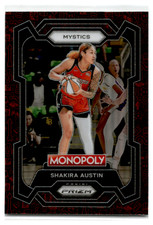 2024 WNBA Prizm Monopoly - Red Icons -Shakira Austin #3