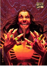 Vintage 1994 Marvel Masterpieces Mandarin Card Greg Tim Hildebrandt Art Villain