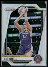Rae Burrell 2024 Panini Prizm WNBA Silver Prizms #62 Los Angeles Sparks
