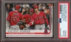 Shohei Ohtani Mike Trout 2019 Topps Update Vintage Stock #189 (74/99) PSA 8