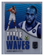 2021-22 Donruss Elite #2 Khris Middleton Title Waves