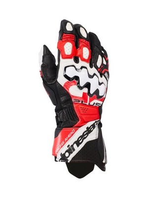 Alpinestars GP Plus R V3 Sport/Race Motorradhandschuhe schwarz-weiss-rot 