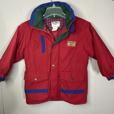 Vintage 90s Oshkosh Jacket Youth 7 Winter No Hood 18x23 | eBay