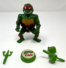 Vintage TMNT Head Droppin    Raph Raphael Playmates Figure Complete Accessories