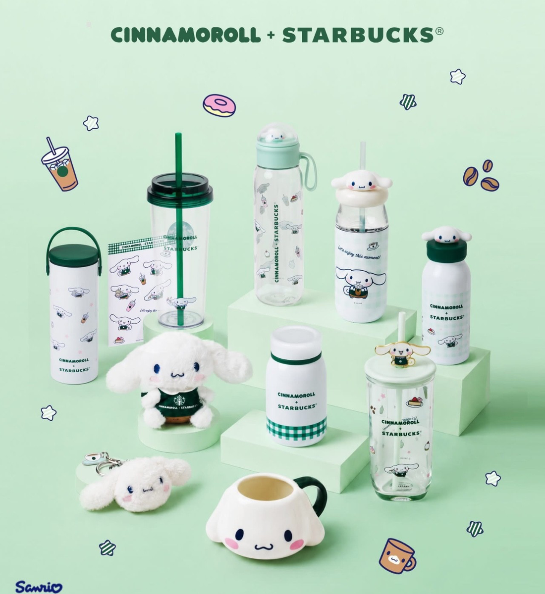Starbucks Cinnamoroll コラボ ストロー付きボトル Starbucks Philippines Limited Sanrio Cinnamoroll Tumbler Bottle