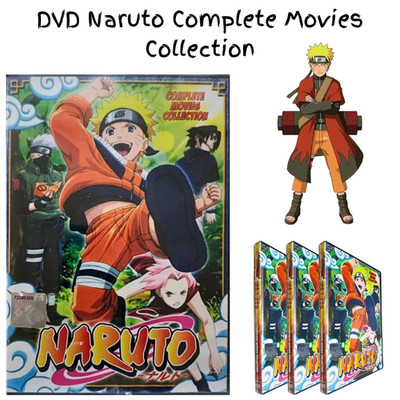 DVD Naruto Complete Movies Collection [English Sub]