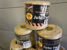 Lot Of 7 Rolls Jute Twine 250 Foot Per Roll  
