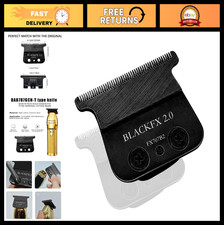 Replacement Blades for FX787 FX726 Hair Trimmers - Compatible, Outlining, Blac