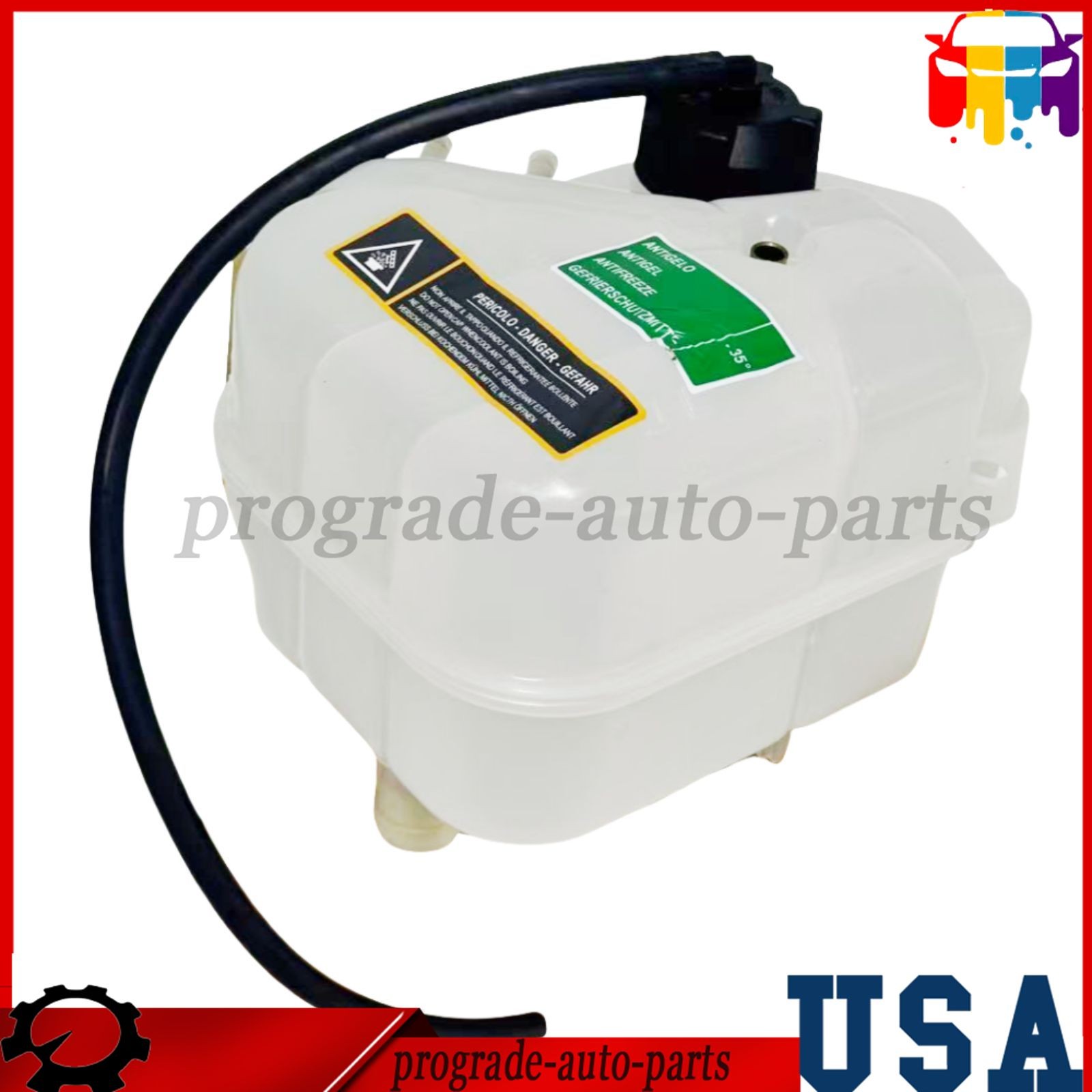 Fits Maserati GranTurismo Quattroporte GranCabrio Coolant Expansion Tank 296547