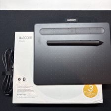 Wacom Intuos Graphics Drawing Tablet, Small 7.9"x 6.3", Black, CTL4100, New