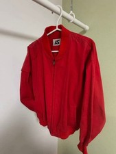 I.S. ISSEY MIYAKE SPORT RG33264 Bomber Jacket, Red 9, Made in Japan