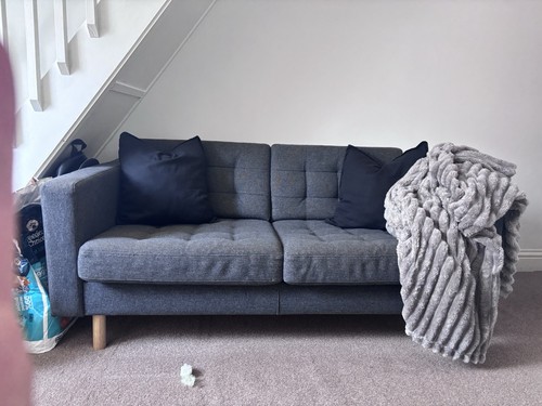 RRP:£499 IKEA LANDSKRONA GUNNARED GREY TWO SEATER SOFA | eBay UK