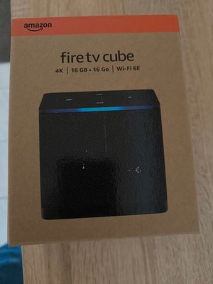 Amazon Fire TV Cube Ultra HD Streaming-Mediaplayer mit Sprachsteuerung -Sehr gut