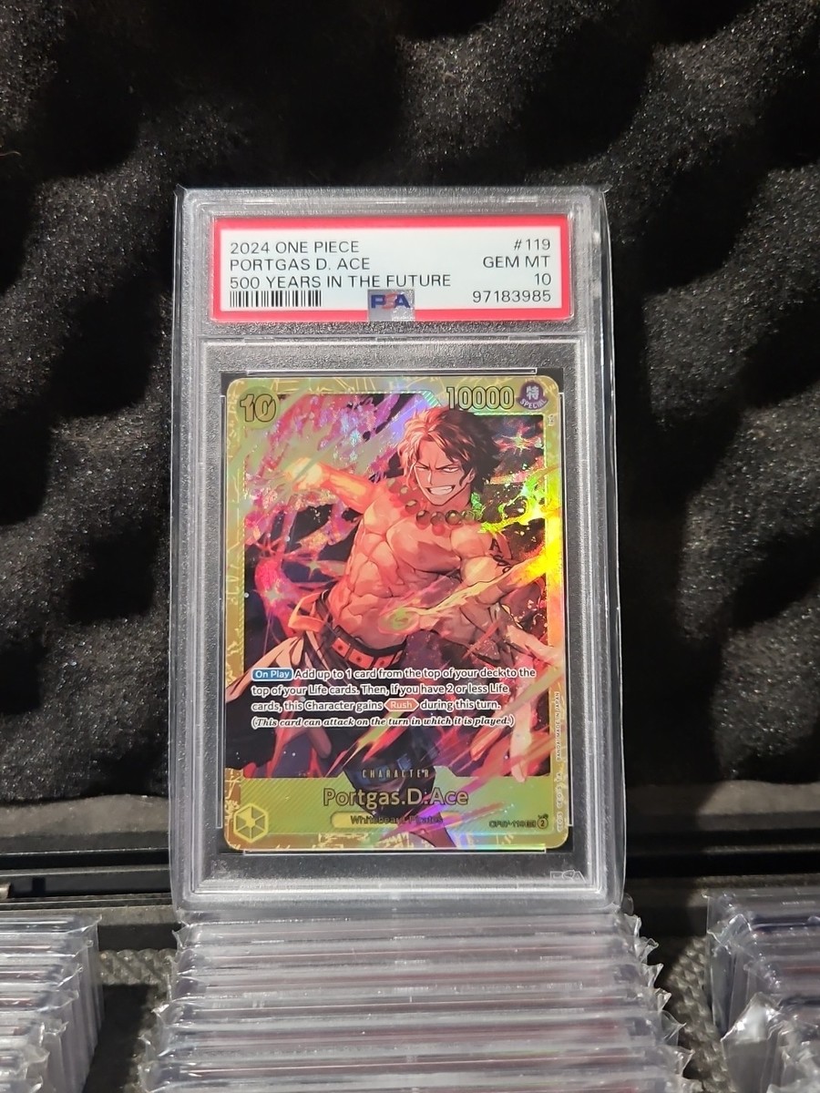 2024 ONE PIECE ポートガス・D・エース #119 PSA10 PSA 10 2024 ONE PIECE Portgas.D.Ace OP07-119 500 Years in