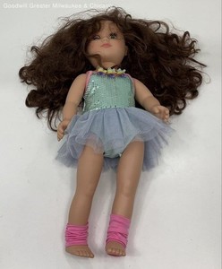 My Life As Gracelynn Posable 18 inch Doll Brunette Hair Green Eyes Ballerina
