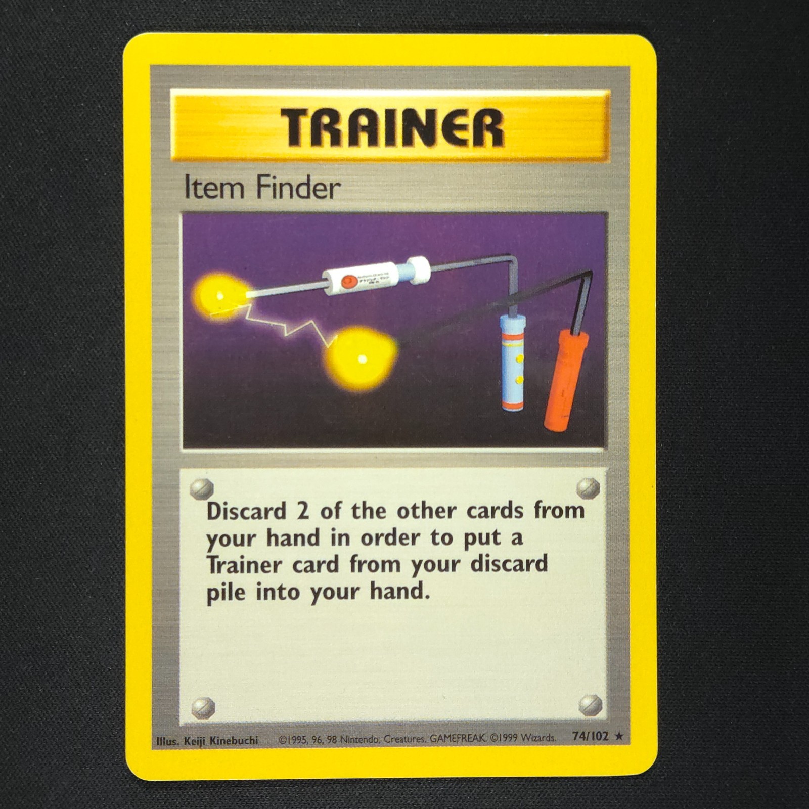 Item Finder 74/102 - Base Set - Pokemon Card