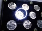 1942-1945 WWII "GEM" UNCIRCULATED JEFFERSON WARTIME 35% SILVER NICKEL COIN SET.! — photo 9
