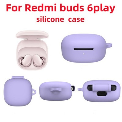 Silicone Case Protective Sleeve For Redmi Buds6 Play Soft Case Shockproof Shell