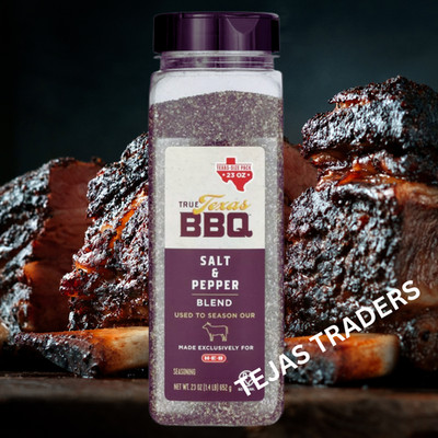 H E B Texas Originals Salt & Pepper Spice Bbq - Texas-Size Pack 23oz HEB