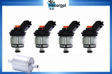 KIT 4 INIETTORI gpl PER LANDI RENZO TAPPO ARANCIONE SPINA FIAT 237133000 NUOVI