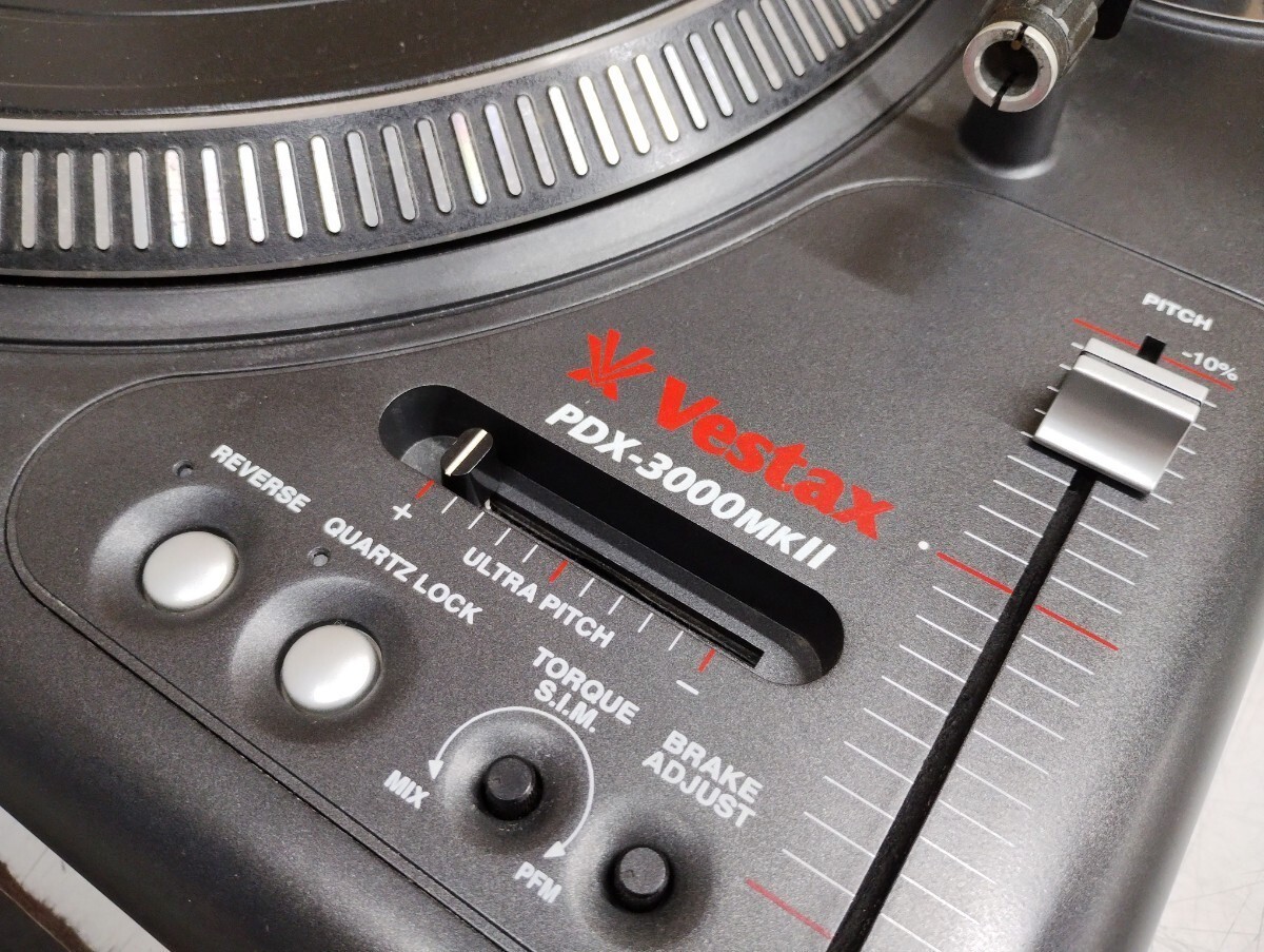Vestax PDX-3000MK2 Direct Drive DJ Turntable Good GP | eBay