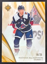 2023-24 Upper Deck Ultimate Collection Gold #67 Nathan MacKinnon /35