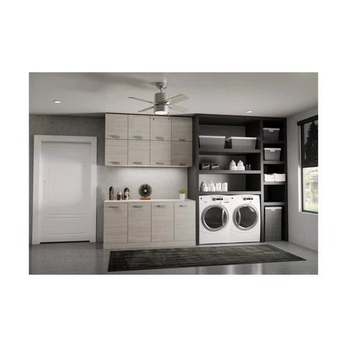 42 Inch Indoor Ceiling Fan with LED Light, Pull Chain, 4 Blades, Brushed Nickel - Picture 4 of 6